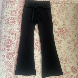 Black Dress Pants with Bow tie